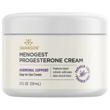 Swanson, Menogest-Progesteron-Creme, 2 fl oz (59 ml)