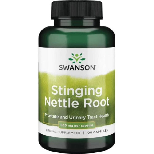Swanson, Stinging Nettle Root, 500 mg, 100 Capsules
