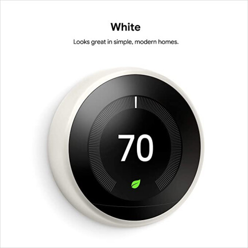 Google Google Nest Learning Thermostat - Programmable Smart Thermostat for Home - 3rd Generation
