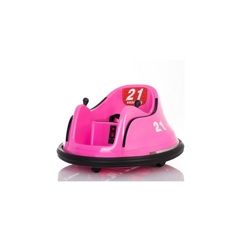 (Pink) 12v Children's Waltzer Electric Kids Ride On Toy Car Battery Operated - OutdoorToys