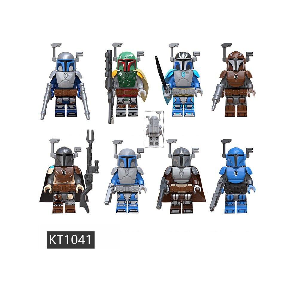 8PCS Star Wars Clone Wars Fit Lego Minifigures Toy