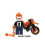 8Pcs Ghost Rider Motorcycle Mini Figures Building Blocks Toy 7
