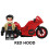 8Pcs Ghost Rider Motorcycle Mini Figures Building Blocks Toy 3