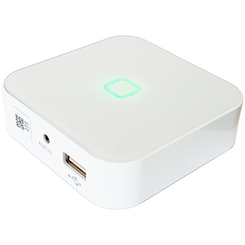 Loops 80W Mini WiFi Stereo Amplifier - Compact Wireless Music Streaming Multizone Amp