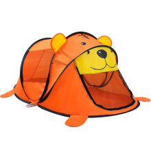 (Yellow tiger) Cute Cartoon Tiger Pop Up Tent Indoor Playhouses Children Play Tent For Toddler