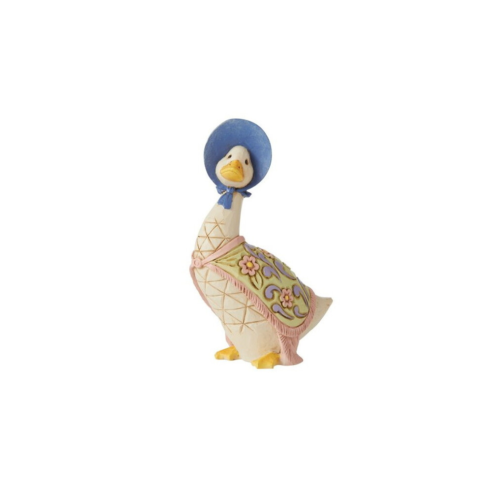 Enesco Beatrix Potter Von Jim Shore Jemima Puddle-Duck Miniaturfigur, 10,5 Cm, Mehrfarbig-image