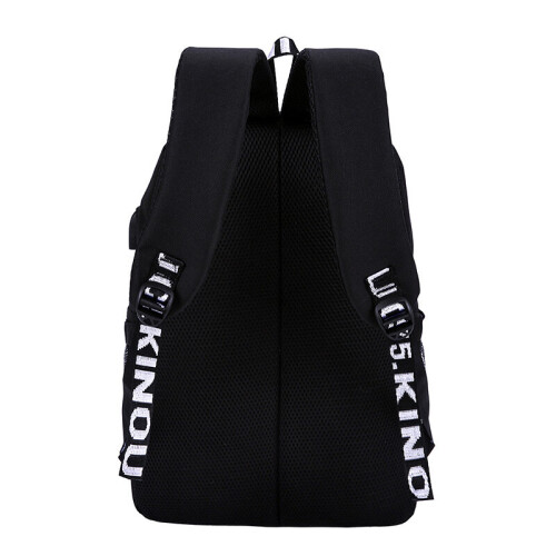 Black Stranger Things 4 Hellfire Club Backpack School Bag 1