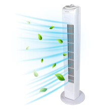 Tower Fan, 29 Inch, 3 Speed Settings, White, Prodex PX5229W