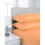 (Double,  Peach ) Extra Deep Non-Iron Percale Pollycotton Fitted Sheets 1