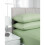 (Double,  Mint Green ) Extra Deep Non-Iron Percale Pollycotton Fitted Sheets 1