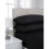 (King, Black) Extra Deep Non-Iron Percale Pollycotton Fitted Sheets 1