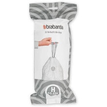 Brabantia Kitchen PerfectFit Waste Bin Bags H 50-60 Litre 20 Bags per roll