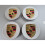 Porsche Wheel Centre Caps Badge Emblem - 76mm - Silver 1