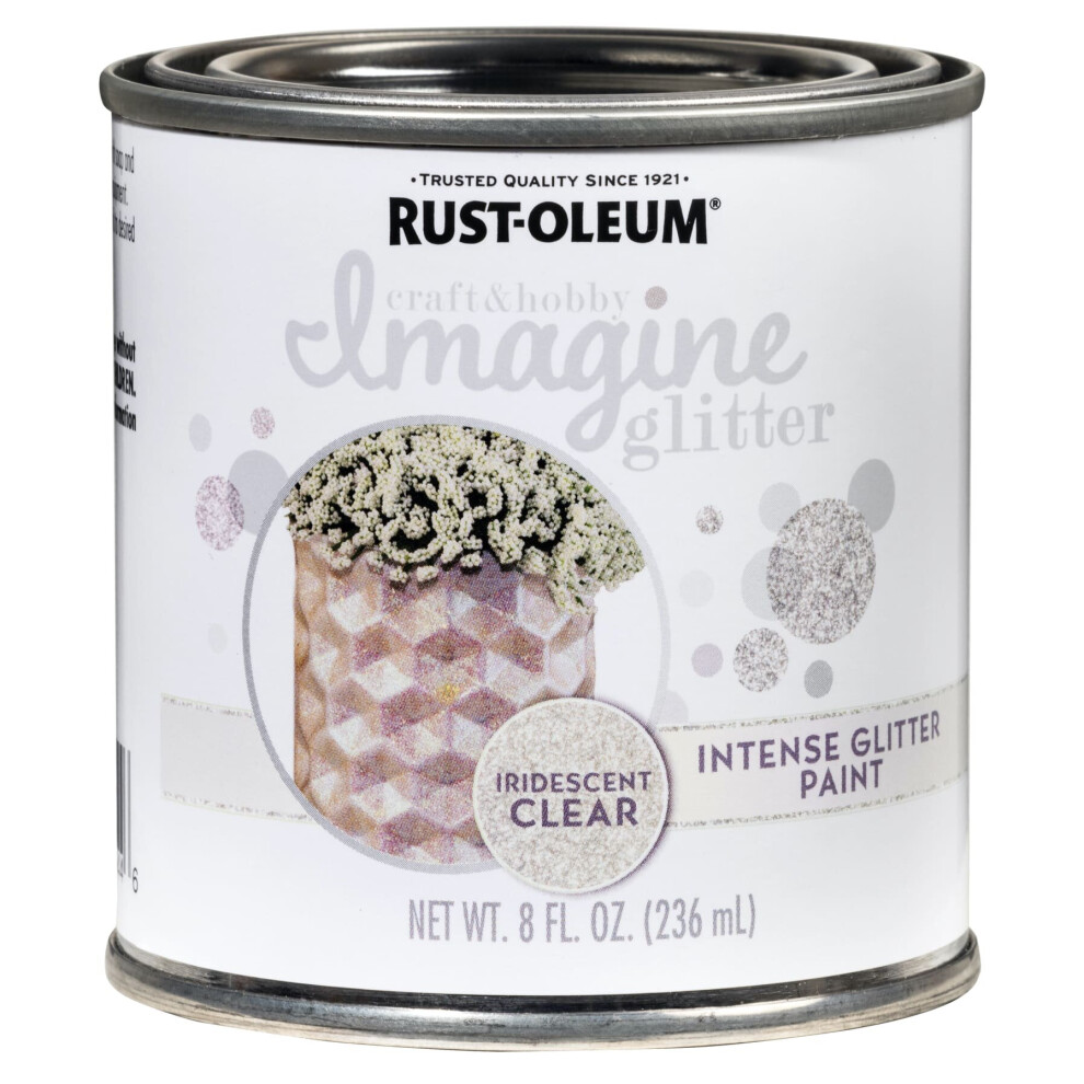 Rust-Oleum Imagine Craft & Hobby Glitter Paint (236 ml, Clear)