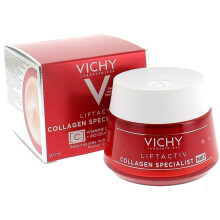 VICHY LIFTACTIVE COLLAGEN SPECIALIST NIGHT CREAM 50ML REDUCES WRINKLES