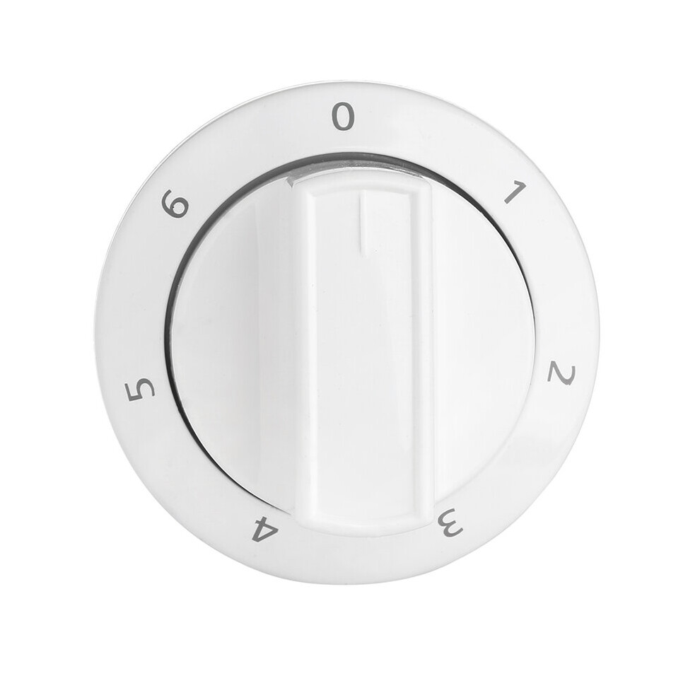 Knob Beko CSE CSM Oven Cooker Hob Temperature Control Switch Dial White Genuine