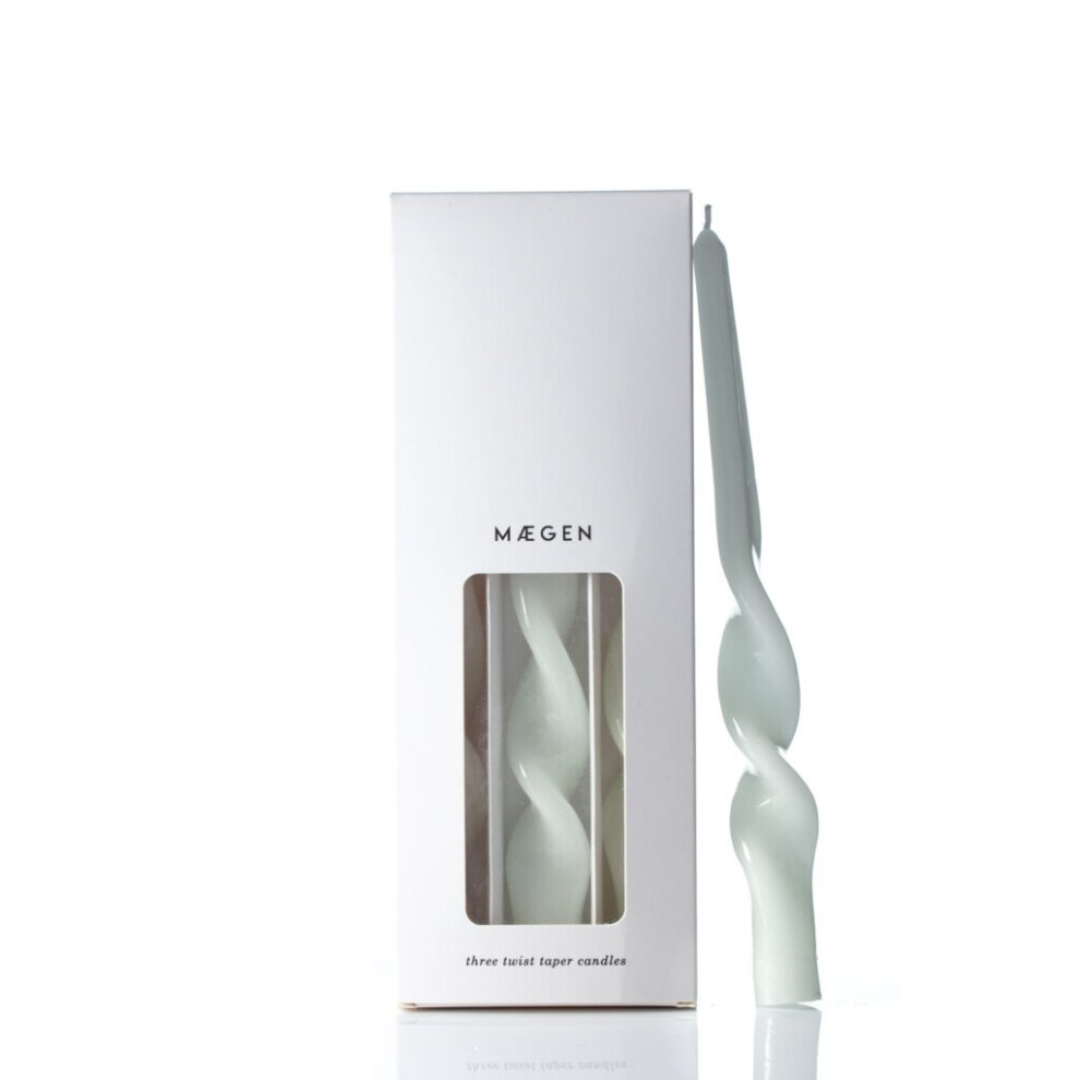 Maegen Twist Taper Candles - Ice Green-image-OPC-P9N9H9K-NEW