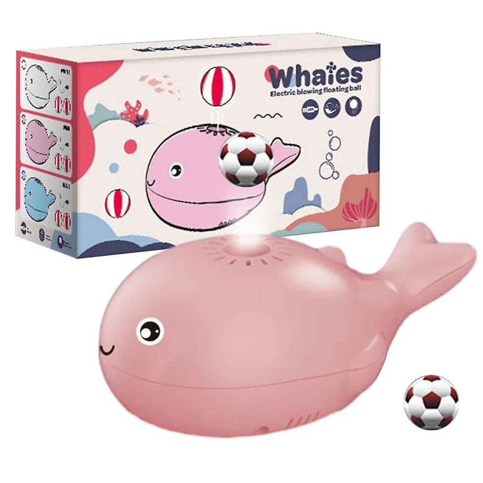 (Pink) Floating Ball Whale Fan Desktop Bladeless Cooling Fan Usb Charging Suspended Ball Toy For Kids Pink 760954522712