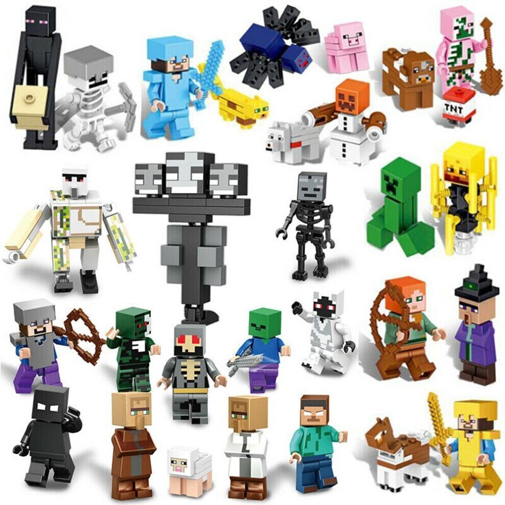 Lego minecraft buildable clearance figures