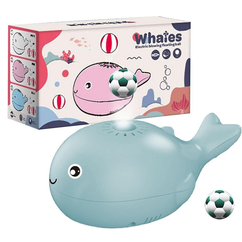(Blue) Floating Ball Whale Fan Desktop Bladeless Cooling Fan Usb Charging Suspended Ball Toy For Kids Blue 760954522774
