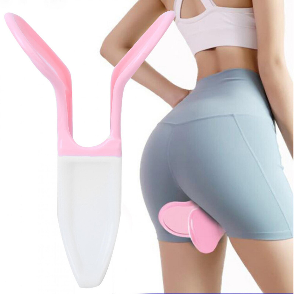 Pink (Pink) Hips Trainer Clip Buttocks Lifter Body Inner Thigh Pelvic Floor Muscle Exerciser For Women