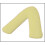 (V-Shaped, Lemon) Luxury V Shaped Pillow with Free Case 1