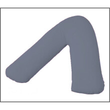 (Support pillow, Grey) Luxury V Shaped Pillow with Free Case