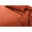 (Single-170x250cm) Luxurious 3 PCS Orange  Bedspread Embossed Quilted Sofa Bed Cover Bedding Set 3