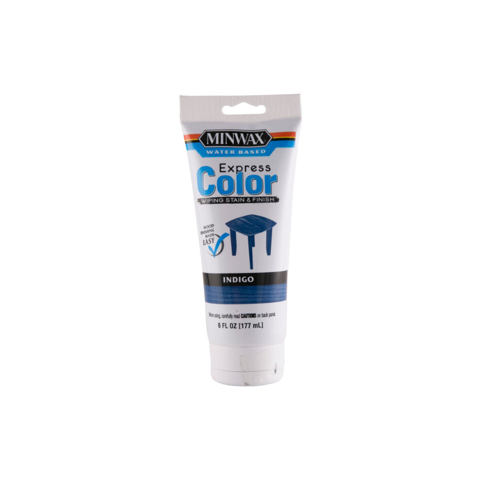 Minwax Express Color Wiping Stain & Finish (177 Ml, Indigo) 4906994113787