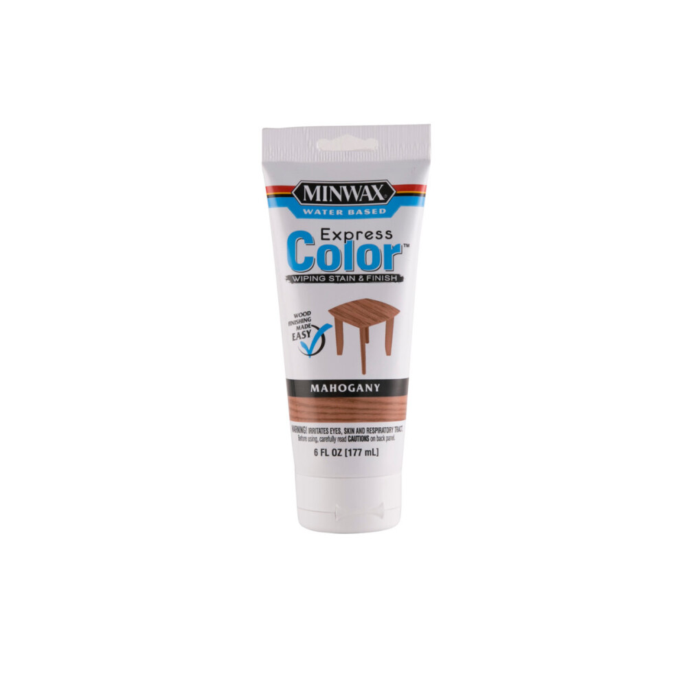 Minwax Express Color Wiping Stain & Finish (177 Ml, Mahogany) 4906994113770