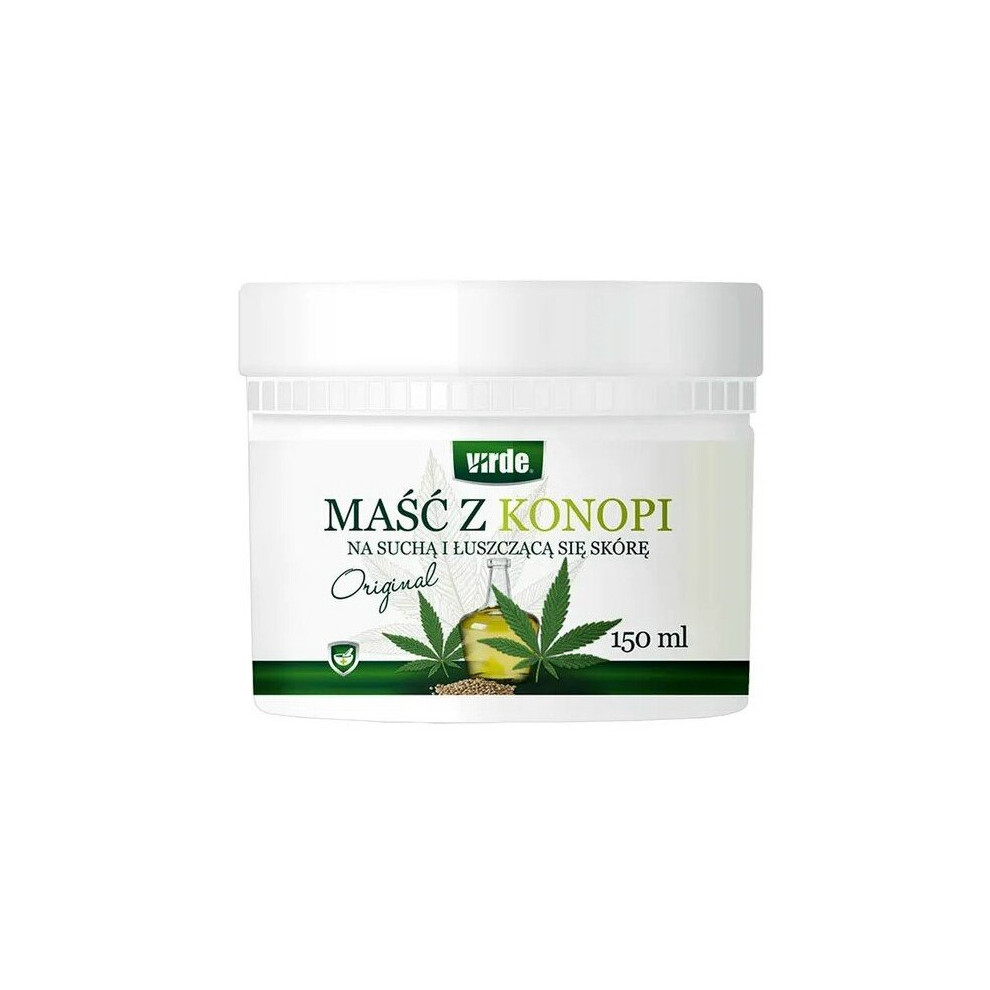 Virde Maść Z Konopi ,Hemp Ointment For Dry And Flaky Skin, 150 Ml
