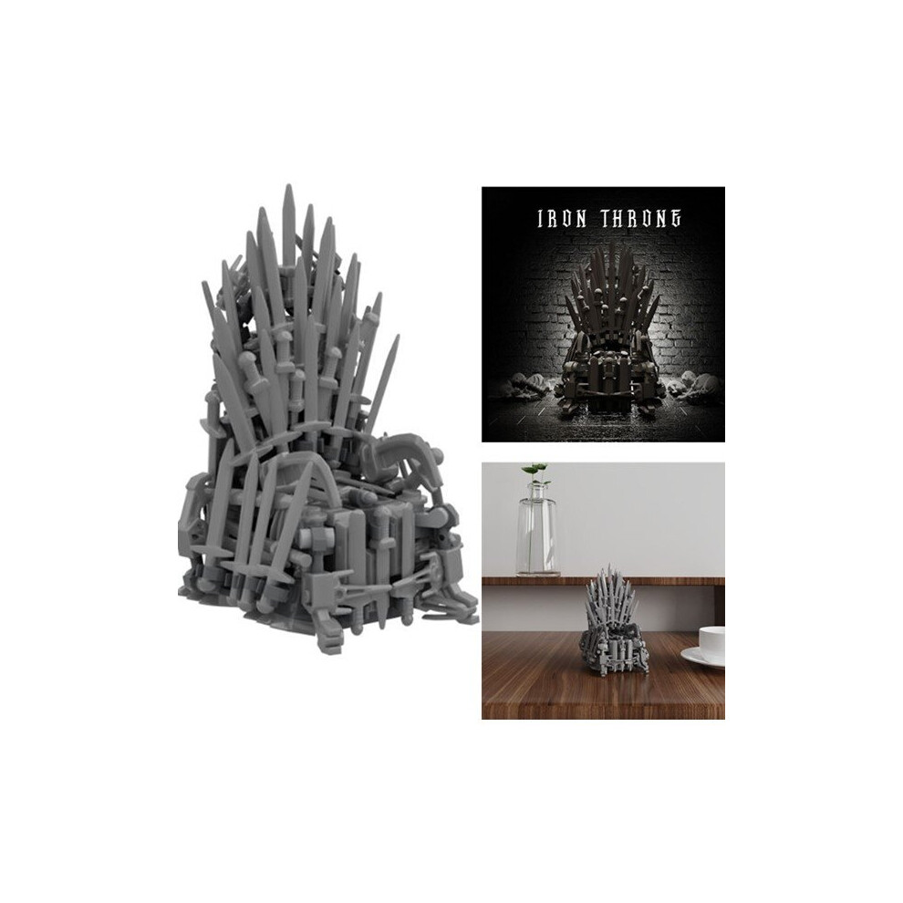 Game of Thrones Iron Throne Block Toy Model Compatible with Lego Building Block Toys