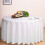 (White 54'', 1) Time to Sparkle Round/Square/Rectangle Polyester Tablecloth Table cover Cloth Wedding Large Table Cloth 6