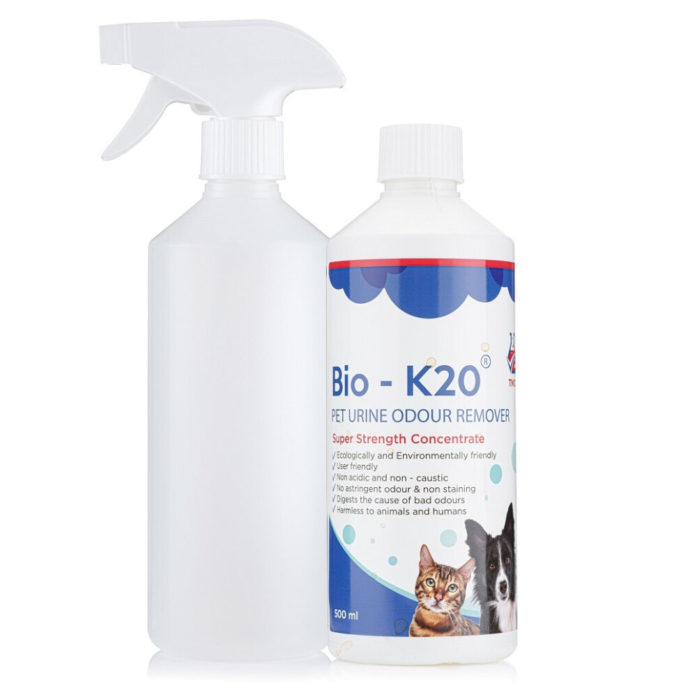 Bio-K20 (Pet Urine Cleaner Concentrate) 500 mls