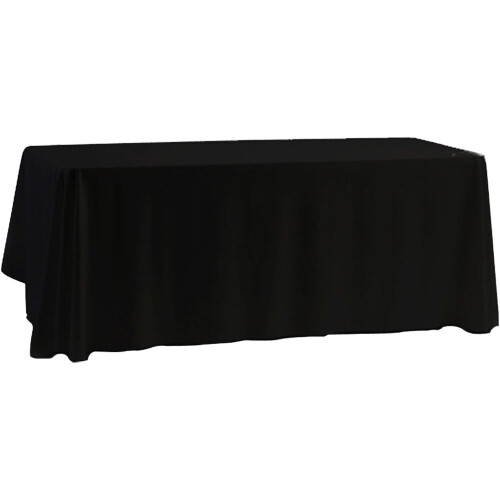 (Black 52''x70'', 1) Time to Sparkle Round/Square/Rectangle Polyester Tablecloth Table cover Cloth Wedding Large Table Cloth