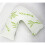 Shredded Memory Foam Bamboo V Shaped Pillow for Nursing & Pregnency 1