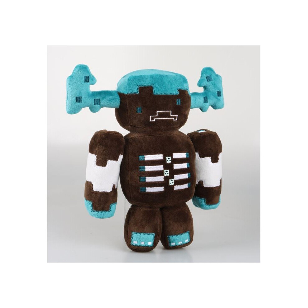 NEW Minecraft Warden Plush Stuffed Animal Soft Pixel Doll Children Gift Toy