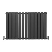 Grzejniki panelowe designerskie, antracytowo-szare, 600 mm x 910 mm