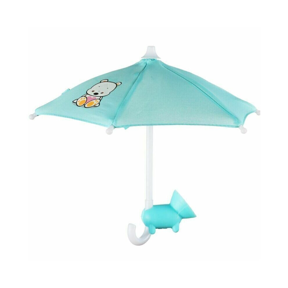 (-B) Suction Cup Holder Phone Holder Sun Shade Sun Umbrella Mobile Phone Holder Blue 095410625417