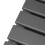 (Anthracite, 600 x 910mm) Flat Panel Radiators Horizontal Vertical Heater 10