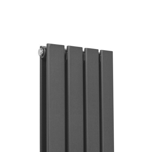 Paneelheizkörper Anthrazit Grau 1800mm x 280mm 2
