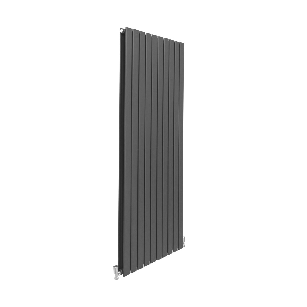 (Anthracite, 1600 x 700mm) Flat Panel Radiators Horizontal Vertical Heater