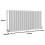 (White, 600 x 1190mm) Flat Panel Radiators Horizontal Vertical Heater 8