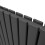 (Anthracite, 600 x 910mm) Flat Panel Radiators Horizontal Vertical Heater 6