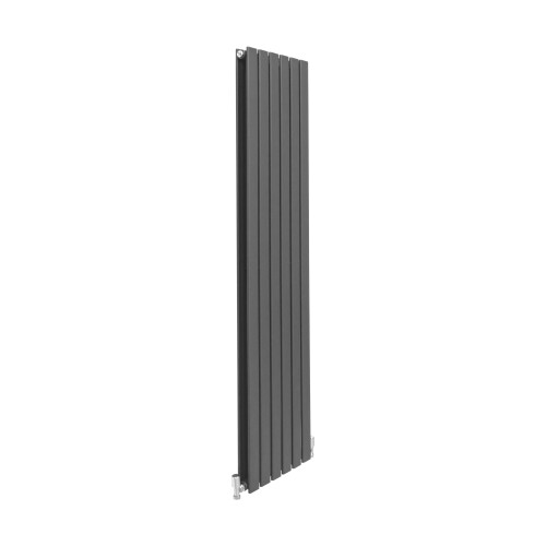 Σώματα καλοριφέρ πάνελ designer, γκρι-ανθρακί, 1600 mm x 420 mm 1