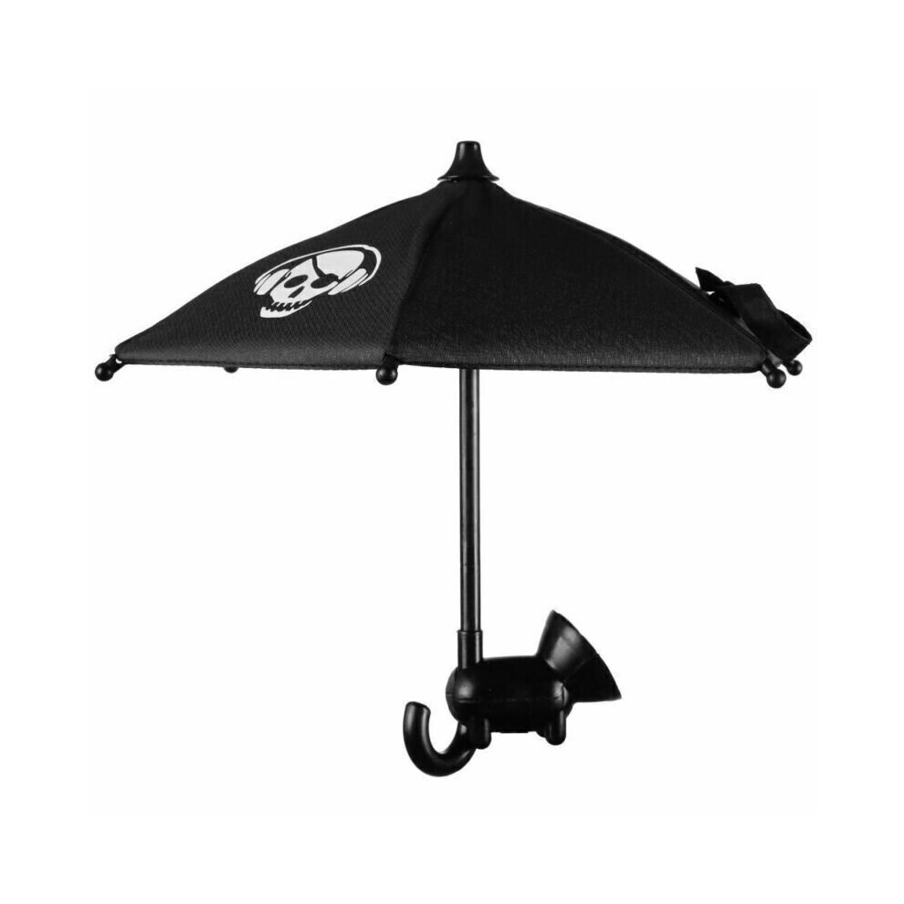 (-B) Suction Cup Holder Phone Holder Sun Shade Sun Umbrella Mobile Phone Holder Black 095410625455