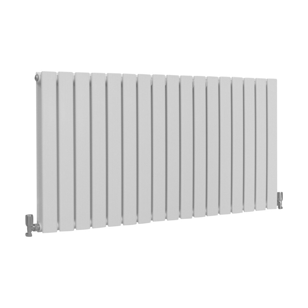 Monstershop White (, 600 X 1190Mm) Flat Panel Radiators Horizontal Vertical Heater