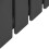 Paneelheizkörper Anthrazit Grau 1600mm x 280mm 12