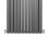 Paneelheizkörper Anthrazit Grau 1600mm x 700mm 4