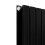 Paneelheizkörper Matte Schwarz 1800mm x 280mm 7